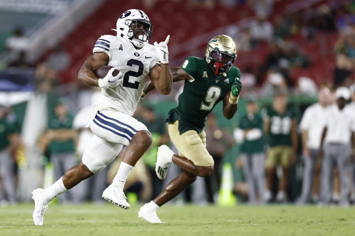 BYU vs USF Chris Brooks